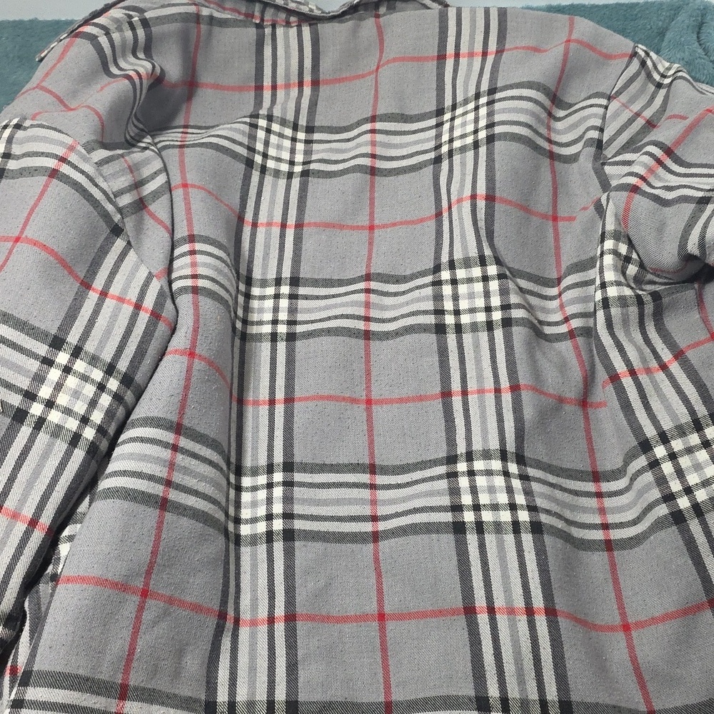 King Crown Plaid Coat - Picture 7 of 7